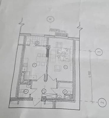 квартира расрочка: 1 комната, 48 м², Элитка, 8 этаж, Готовая ПСО (под самоотделку) — 3