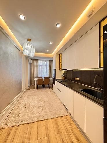kant flat: 2 комнаты, 77 м², Элитка, 3 этаж, Дизайнерский ремонт — 8