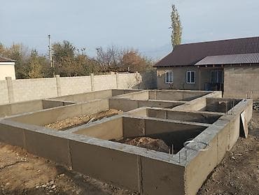 Дом и сад: Фундамент куйабыз забор Уй любой под ключ Монолитно-ленточный — 1