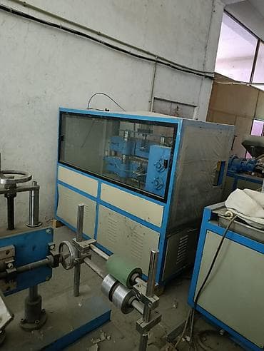 Өндүрүш үчүн жабдуулар: Экструзионная линия для производства пластиковых труб/профилей — 1