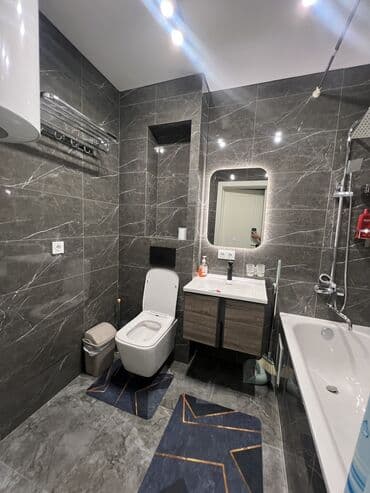 суточные квартиры токмок: 1 комната, Душевая кабина, Постельное белье, Кондиционер — 4