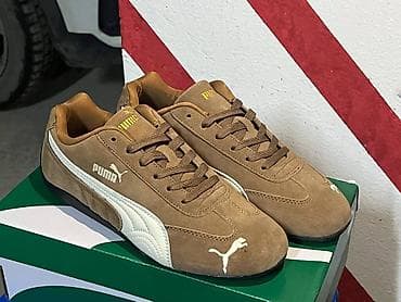 Прокат одежды: Мужские кроссовки, 41, 42, 43, Puma, Новый, цвет - Коричневый, Самовывоз, Бесплатная доставка — 1