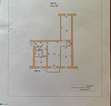 Недвижимость: 3 комнаты, 55 м², Индивидуалка, Золотой квадрат Индивидуалка, 3 этаж, Косметический ремонт — 3