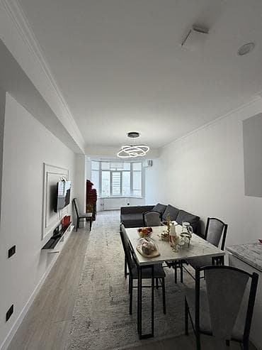 discovery studio: 2 комнаты, 46 м², Асанбай мкр Элитка, 7 этаж, Евроремонт — 2