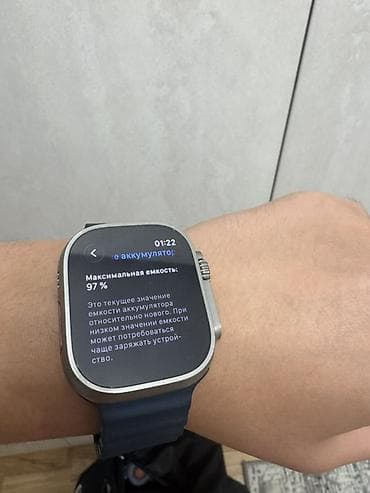 Смарт-часы: Apple Watch Ultra 2 Ocean Band (тёмно‑синий). Полный комплект — 5