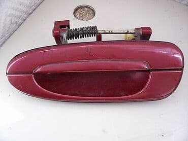 corolla runx: Передняя левая дверная ручка Дверная ручка Mazda Б/у, Оригинал — 2