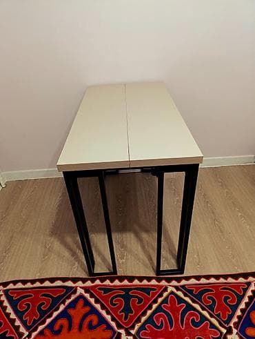 кухонные столики: Стол трансформер Для зала, Другая конструкция, цвет - Бежевый — 2