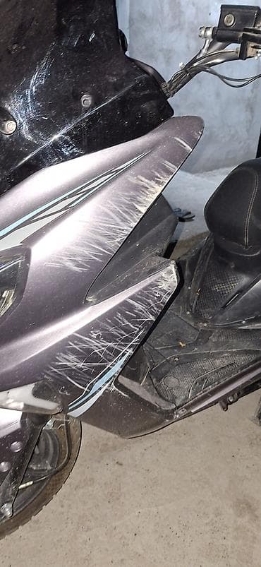 мотор на скутер: Скутер макси-класса с автозаводом, шлем в подарок - Кузов — 5