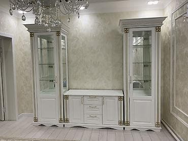 фабричная кухонная мебель: Кухонный гарнитур, цвет - Бежевый, МДФ — 5