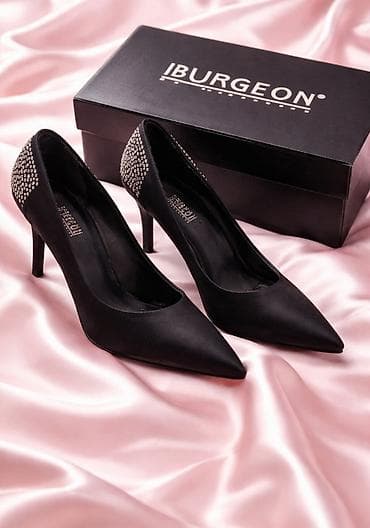 обувная ложка: Туфли-лодочки BURGEON - Цвет: чёрный . - Материал верха — 1