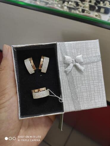 свадебные платья от производителя: Набор украшений, Проба 925, Женские, Новый — 1