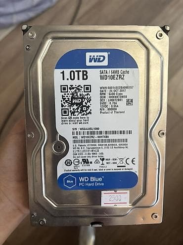 Жесткий диск WD Blue WD10EZRZ - Тип: внутренний HDD для ПК - lalafo.kg да Жесткий диск WD Blue WD10EZRZ - Тип: внутренний HDD для ПК -