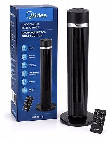 neta s: Напольный вентилятор-колонна Midea FZ10-16TR8 - Три режима обдува — 3