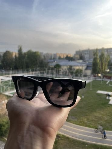 Солнцезащитные очки очки, Ray-Ban, Унисекс, Прямоугольные, Линзы градиентные, Новый — 2