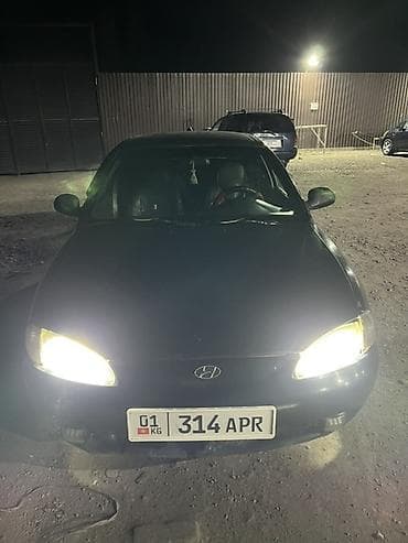 корса: Hyundai Avante: 1995 г., 1.5 л, Ручные, Бензин, Купе — 1