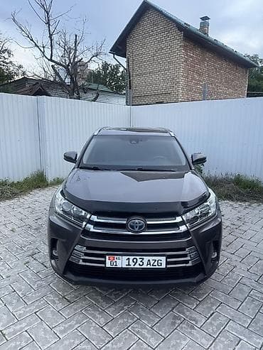жугли 7: Toyota Highlander: 2019 г., 3.5 л, Вариатор, Гибрид, Кроссовер — 2