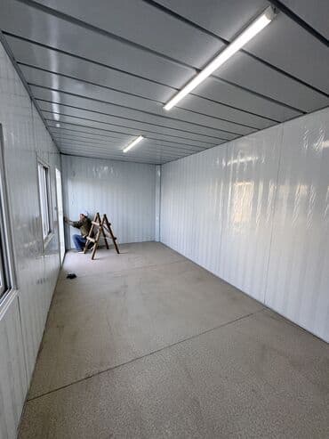 дом в кунтуу: Готовый модульный дом 6×3 м — утеплённый, с электрикой и отделкой! — 12