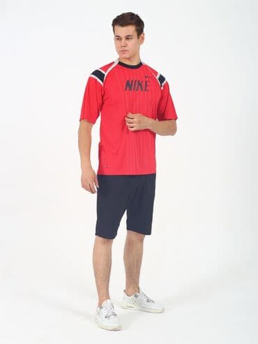 брендовые мужские спортивные костюмы из турции: Футболка NIKE 017 Материал: Climacool (Холодок) вставка по бокам из — 9