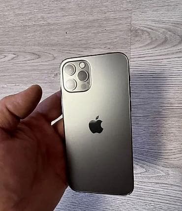 aphone 14: IPhone 12 Pro, Б/у, 128 ГБ, Черный, Зарядное устройство, Защитное стекло, Чехол, 100 % — 2