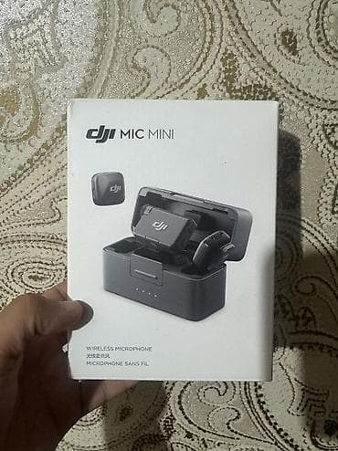 bluetooth speaker: DJI Mic Mini — компактная беспроводная микрофонная система для записи — 1