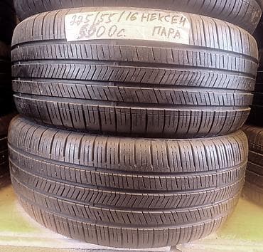 Шины 225 / 55 / R 16, Лето, Б/у, Пара, Легковые, Корея, Nexen — 1