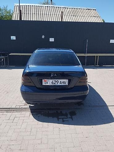 Транспорт: Mercedes-Benz C-Class: 2000 г., 2 л, Кол менен иштөөчү, Бензин, Седан — 2