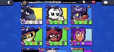 Видео оюндар жана приставкалар: Игровой аккаунт Brawl Stars. Основные характеристики: - Уровень — 4