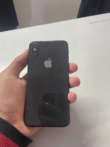 купить очки защитные от компьютера: IPhone X, Б/у, 64 ГБ, Черный, Чехол, 100 % — 2