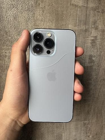 tecno pova neo: IPhone 13 Pro, Б/у, 512 ГБ, Голубой, Кабель, 92 % — 2