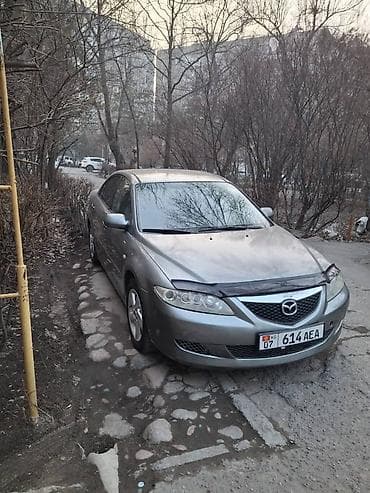 Mazda 6: 2003 г., 1.8 л, Механика, Бензин, Седан at lalafo.kg Mazda 6: 2003 г., 1.8 л, Механика, Бензин, Седан