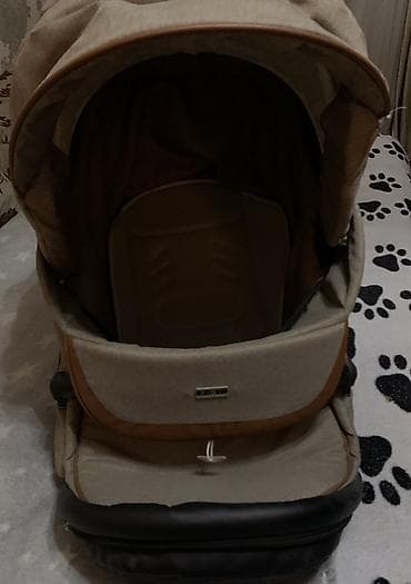 chicco goody: Коляска, Другой бренд, цвет - Коричневый, Б/у, Самовывоз — 8