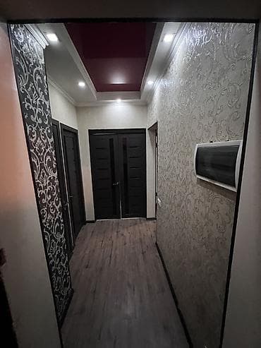 квартира рынок дордой: 3 комнаты, 62 м², 105 серия, 2 этаж, Евроремонт — 5