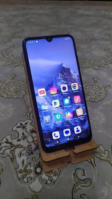 Redmi, Redmi Note 8, Б/у, 64 ГБ, цвет - Синий, 2 SIM