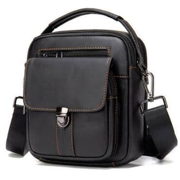 Сумкалар: Белге такчу сумка, бананка, Жаңы, Материалы: Нукура булгаары, Эркектердики — 3