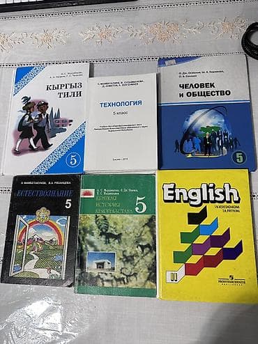 Цена 100-150с Комплект школьных учебников для средних школ русским