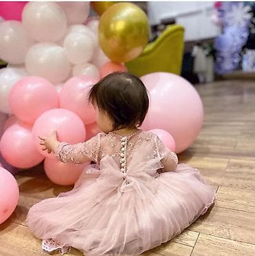 вещи на девочку 3 4 года: Детское платье, Б/у — 2