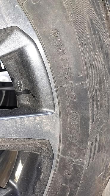 диск на тойота: Литые Диски R 17 Toyota, Комплект, отверстий - 4, Б/у — 7
