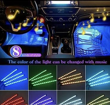 подсветка в салон авто: Декоративная подсветка Для салона — 1