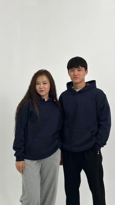 брендовые свитшоты: Худи, Оверсайз, Все размеры — 1