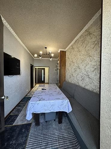диван раскладной 2 х местный: Продаётся 3-комнатная квартира 105-серии в посёлке Манас (пригород — 2