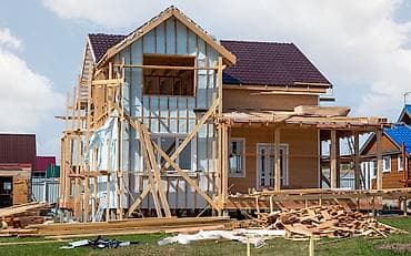 Строительство каркасных домов под ключ - Проектирование и возведение at lalafo.kg Строительство каркасных домов под ключ - Проектирование и возведение