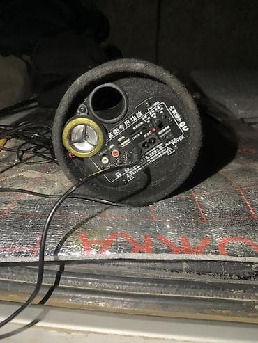 колонки для сабвуфера: Автомобильный активный сабвуфер BAIMAO (цилиндрический корпус) - — 2