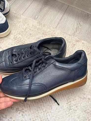 Мужские кожаные кеды/кроссовки в классическом стиле - Цвет