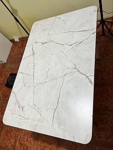 foldable table: Кухонный стол, Прямоугольный, Нераскладной — 3