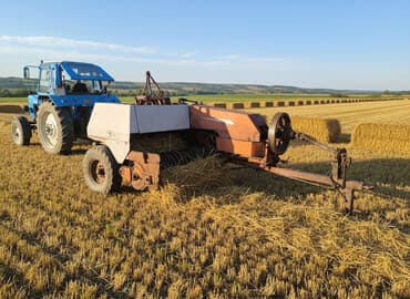 реечный домкрат: Пресс‑подборщик тюковый, прицепной, для заготовки сена/соломы — 2