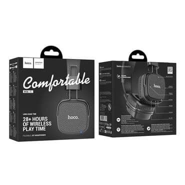 накладные наушники для телефона: Полноразмерные, Hoco, Новый, Беспроводные (Bluetooth), Классические — 1