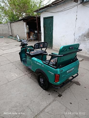 детский электрический квадроцикл: Легкий грузовик, Стандарт, 3 т, Б/у — 5