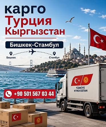 Авиакарго Турция — Кыргызстан: Бишкек — Стамбул - Перевозка грузов — 1