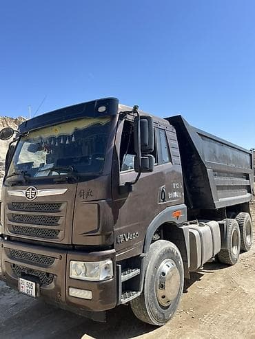 Самосвал FAW V4 400, 6x4 - Полная масса и грузоподъёмность рассчитаны