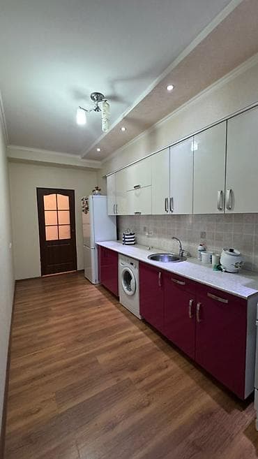 osh flat: 2 комнаты, 55 м², 8 мкр Элитка, 7 этаж, Евроремонт — 4